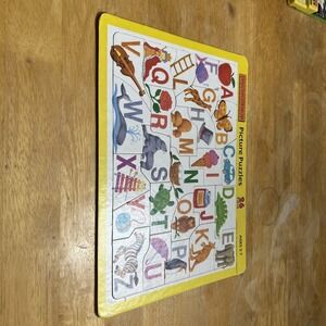 Vintage Picture Puzzle Puzzle Patch ABC's